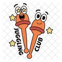 Juggling Club Dance Icon