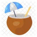 Jugo de coco  Icono