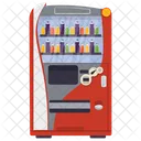 Vending Machine Juice Vendor Coin Machine Icon