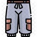 Jump Pants Pants Trousers Icon