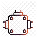 Junction Box Isometric Network Box Icon