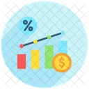 Financas Crescimento Poupanca Ícone