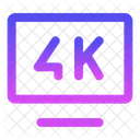 Videography 8 K 8 K Video Icon