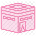 Kaaba Door Duotone Line Icon 아이콘