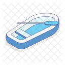 Kajak Kanufahren Rafting Symbol