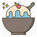 Kakigori Dessert Cream Icon