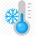 Kalte Temperatur Thermometer Symbol