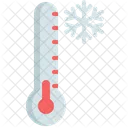 Winter Thermometer Klima Symbol