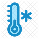 Kalte Temperatur Temperatur Thermometer Symbol