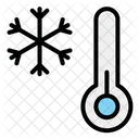 Kalte Temperatur Schneeflocke Kalte Symbol