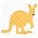 Kangaroo Socceroos Australian Animal Icon