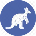 Kangaroo Animals Mammal Icon