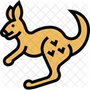 Kangaroo Marsupial Animal Icon