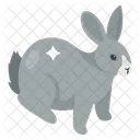 Hase Kaninchen Haustier Symbol