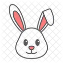 Kaninchen Hase Charakter Symbol