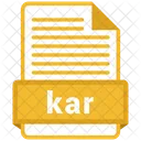 Kar-Datei  Symbol