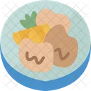 Karaage Chicken Fried Icon