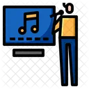 Karaoke Microphone Party Icon