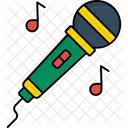 Karaoke Microphone Music Icon