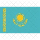 Kasachstan National Land Symbol