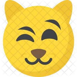 Katzen-Emoji  Symbol