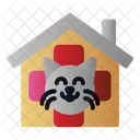 Klinik Haus Hund Symbol