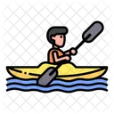 Kayak Kayak Rafting Icono