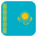 Kazajstan Bandera Icono