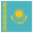 Kazajstan Nacional Pais Icono