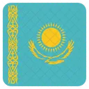 Kazajstan Bandera Icono