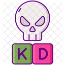 Kd Ratio Kill Death Ratio Percentage Icon