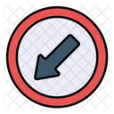 Keep Left  Icon