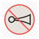 Nein Hupe Zone Symbol