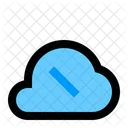 Keine Verbindung Cloud Netzwerk Symbol