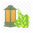 Ketupat Ramadan Zakat Icon