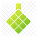 Ketupat Ramadan Rice Cake Icon