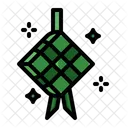 Ketupat Food Rice Icon