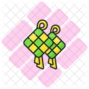 Ketupat Decoration Ornament Icon