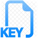 Filetype Key File 아이콘