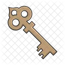 Key Security Lock Icon