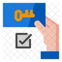 Key Check  Icon