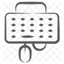 Keyboard Computer Hardware Input Device アイコン