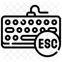 Keyboard Escape Escape Keyboard Button Icon