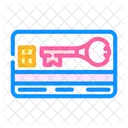 Virtual Keycard Conference Icon