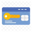 Lock Security Card Icon