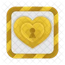 Keyhole Lock Security Icon