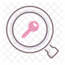 Keyword Magnifying Glass Magnify Icon