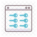 Keyword Density Density Keys アイコン