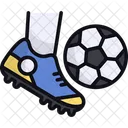 Kicking ball  Icon