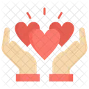 Kind Hand Love Icon